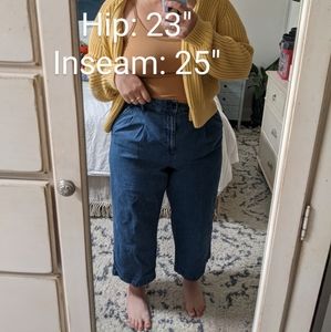 Madewell wide-leg denim capris